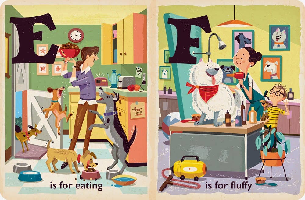 "D is for Dogs" Board Book