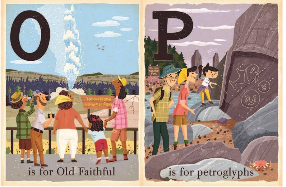 "B is for Bison" Board Book