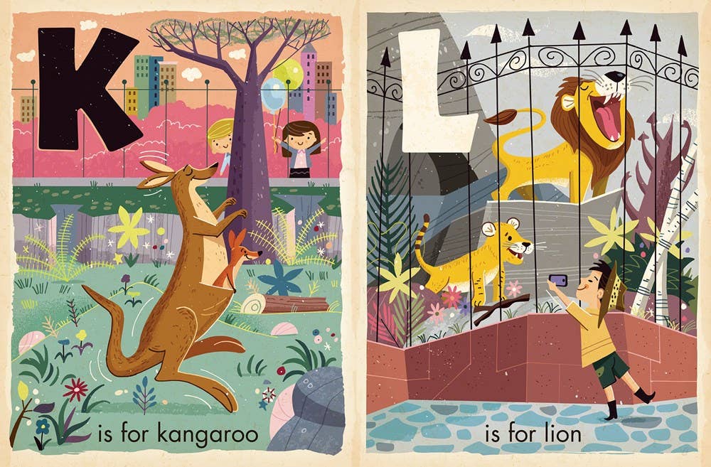 "Z is for Zoo: Alphabet" board book