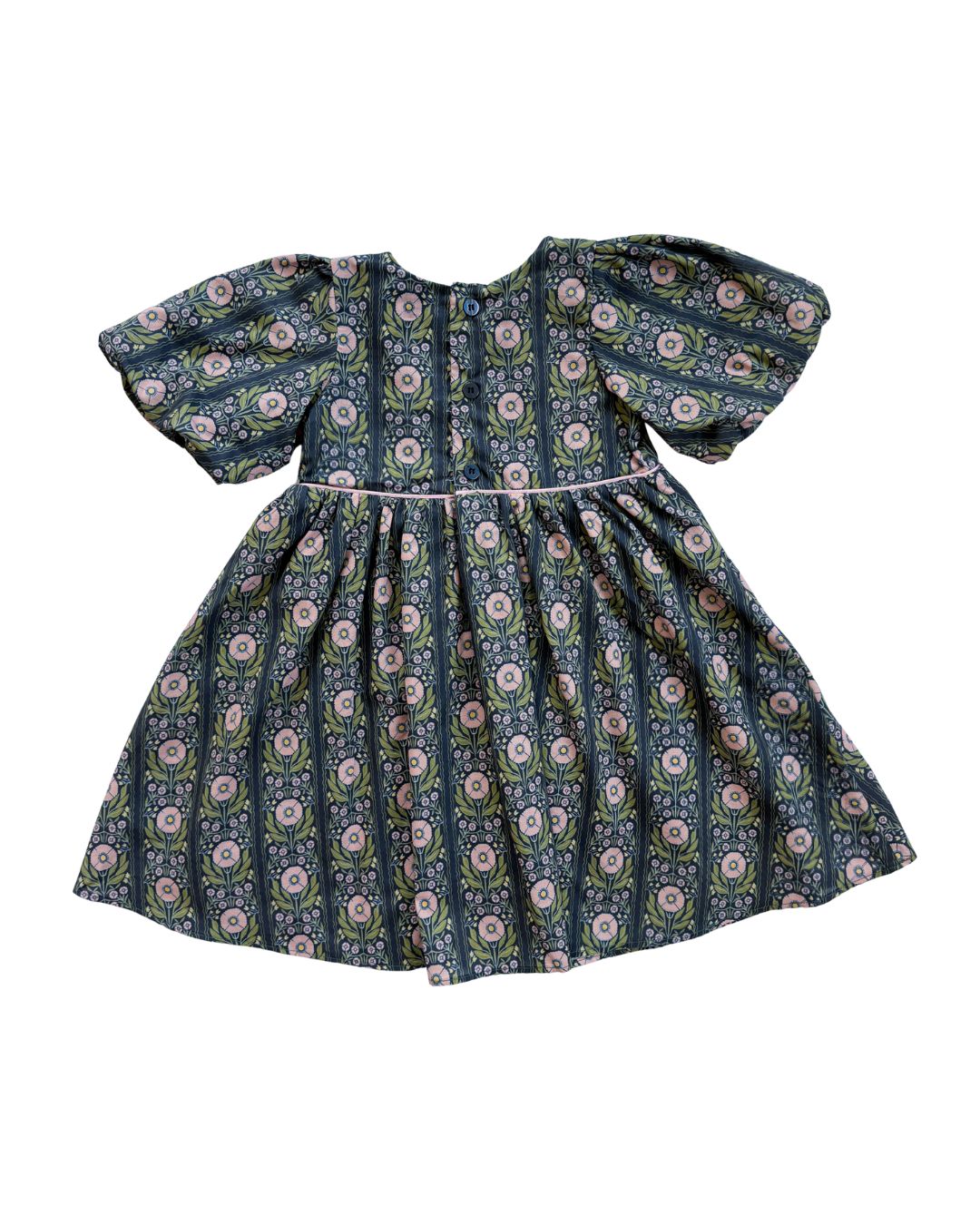 Denise Dress (Navy Floral)