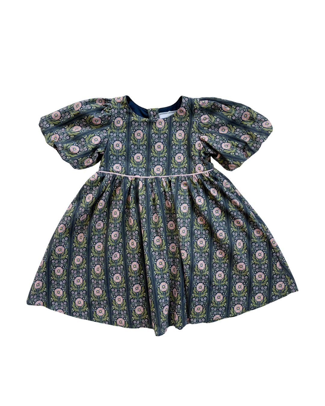 Denise Dress (Navy Floral)