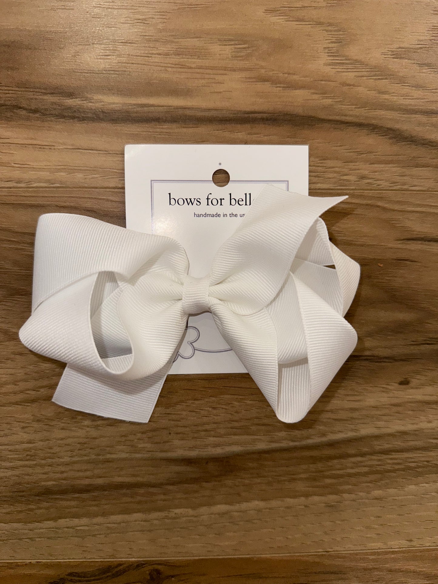 White Bow