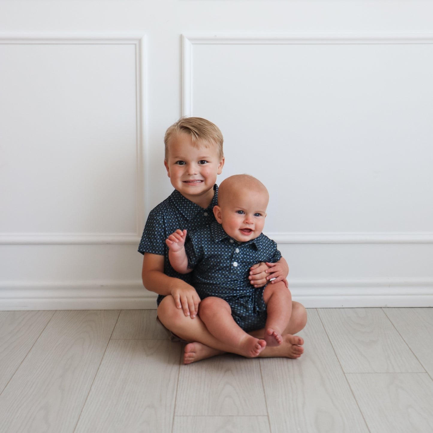 Kyle Polo (Navy Geometric)