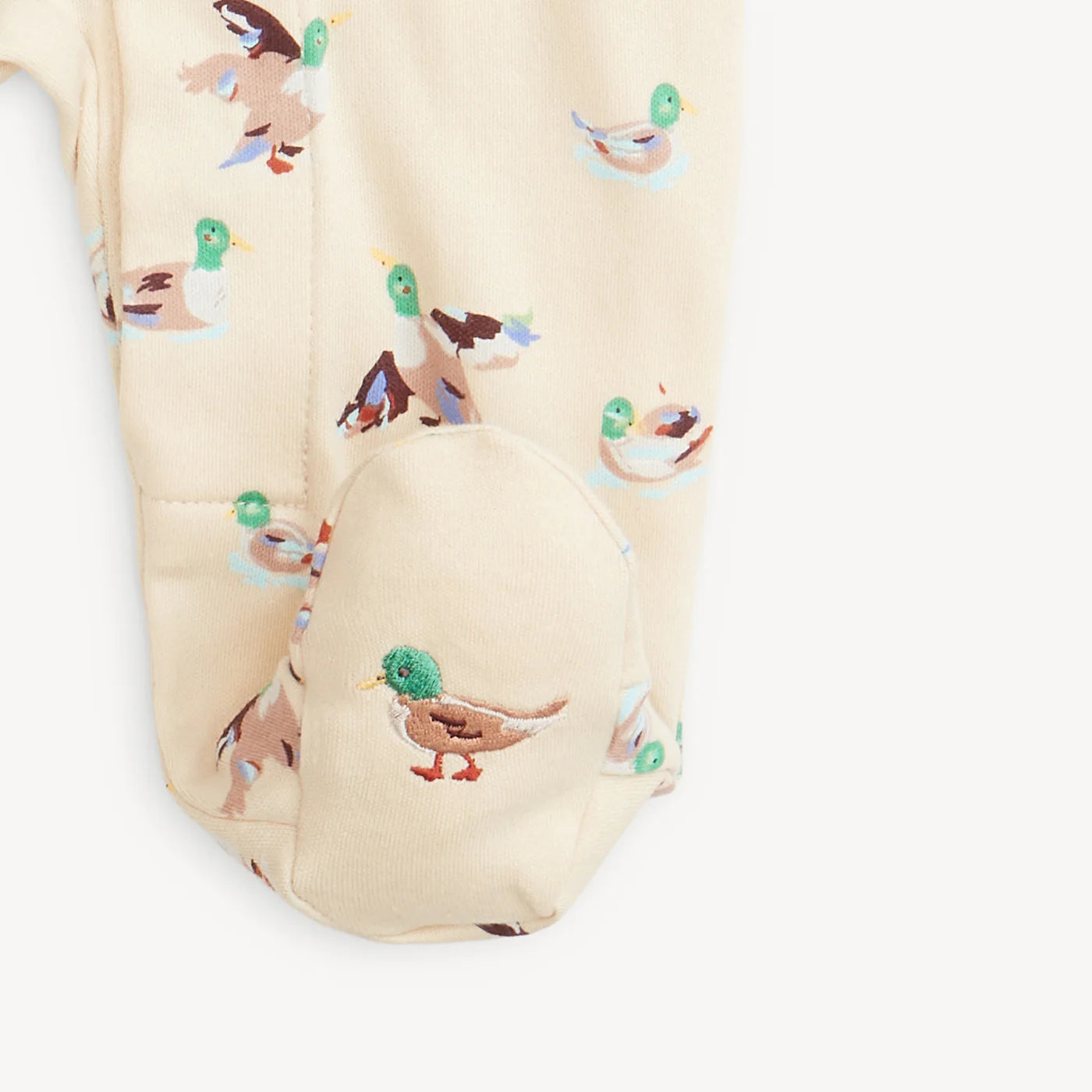Quack Me Up Organic Cotton Footie