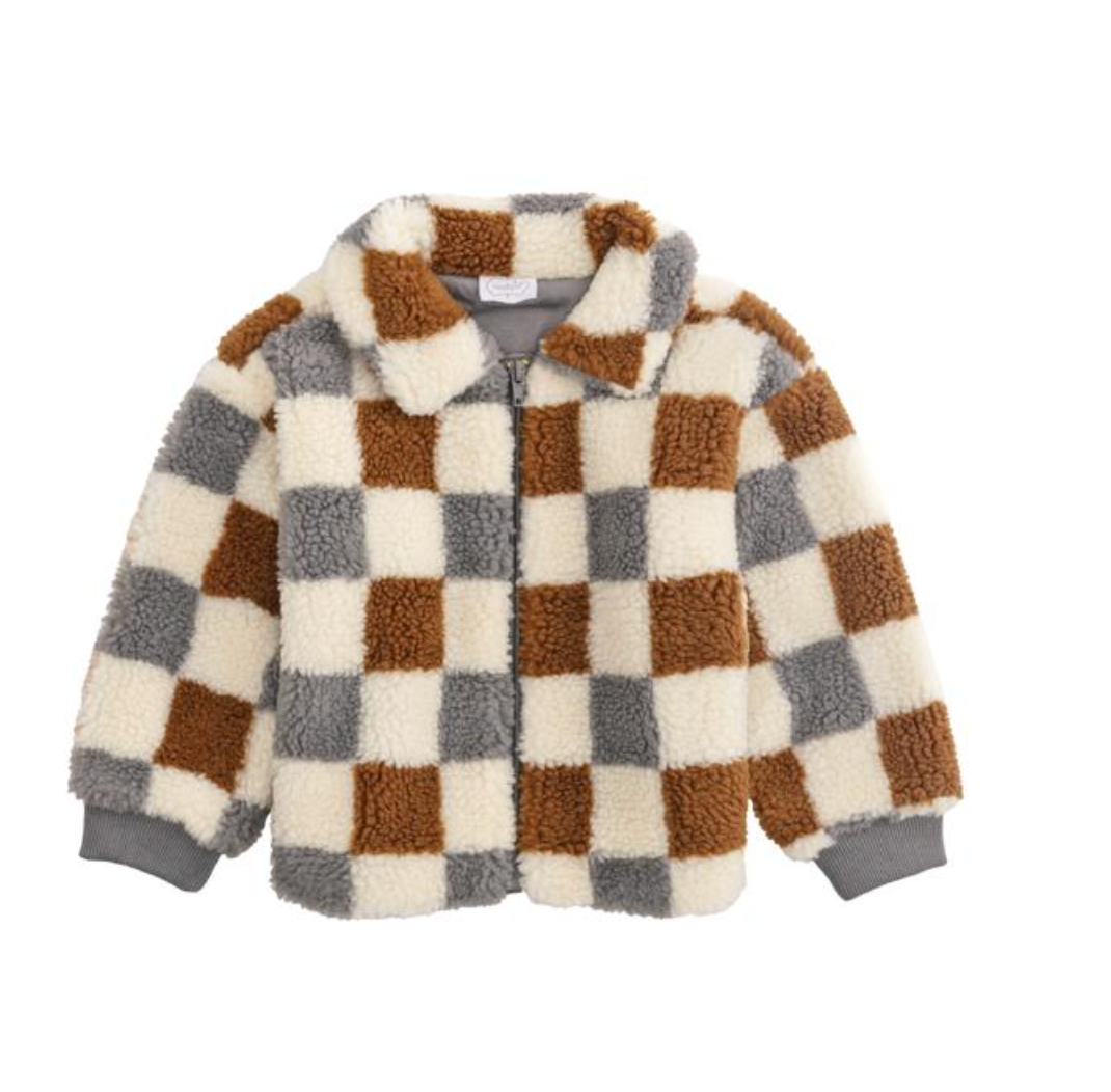 Gray Sherpa Jacket