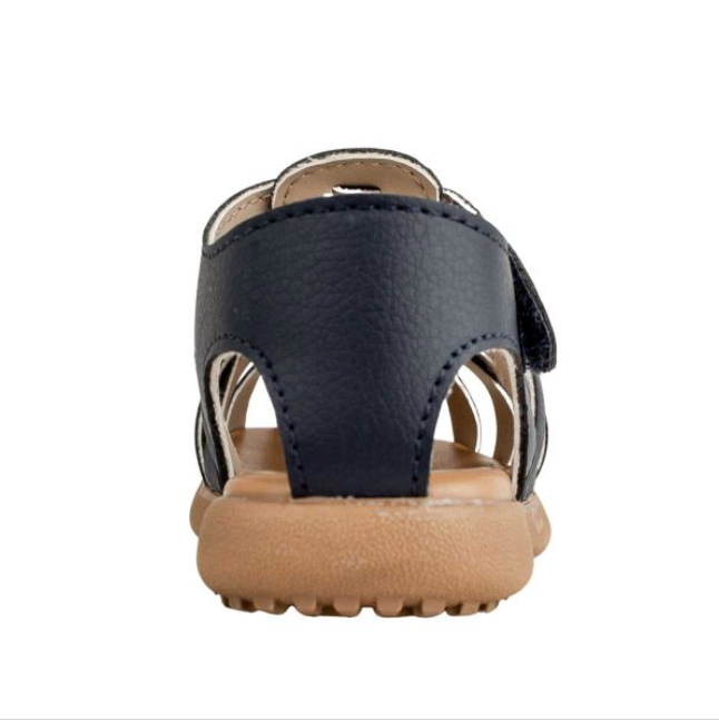 Toddler Navy Fisherman's Sandal (Sizes 4-10)