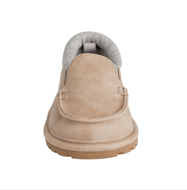 Toddler Khaki Slipon w/ Gray Trim (Sizes 4-10)