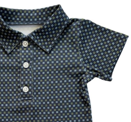 Kyle Polo (Navy Geometric)