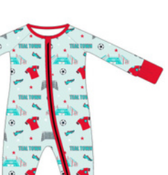 Unisex Current Print Zip