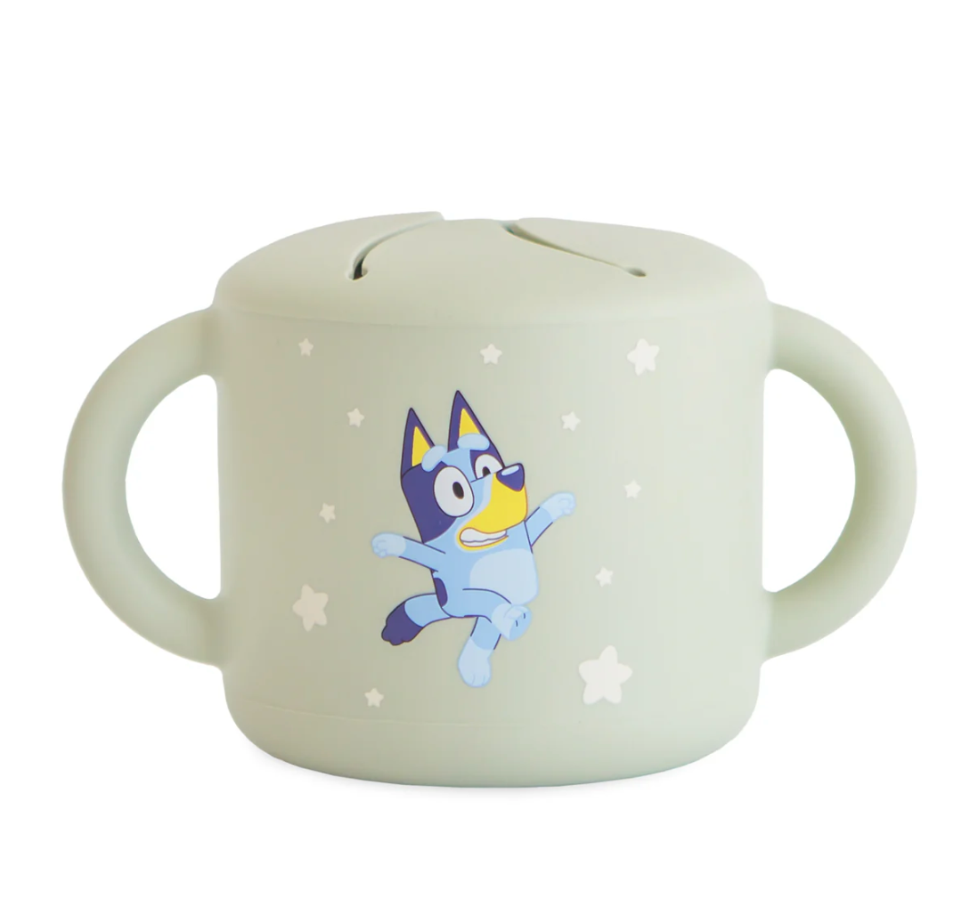 Bluey x Mushie Silicone Snack Cup