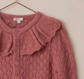 Ruffle Cardigan
