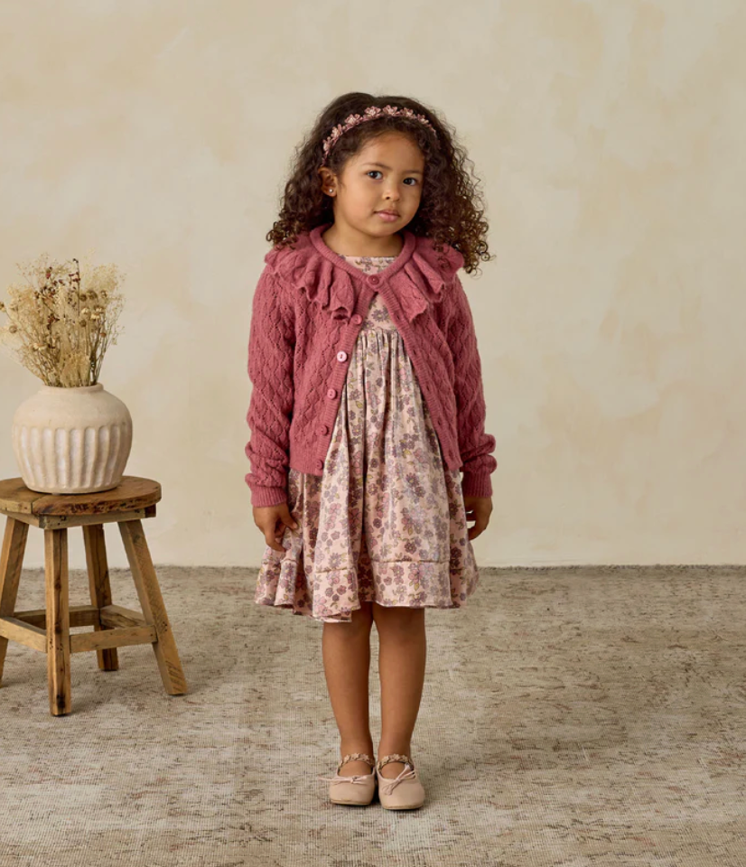 Ruffle Cardigan