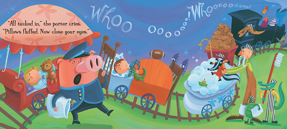Goodnight Train Board Book, The: June Sobel