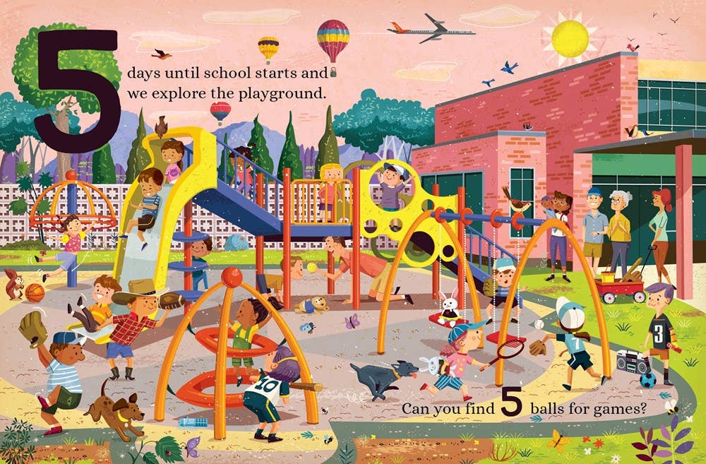 "Countdown to School" Board Book