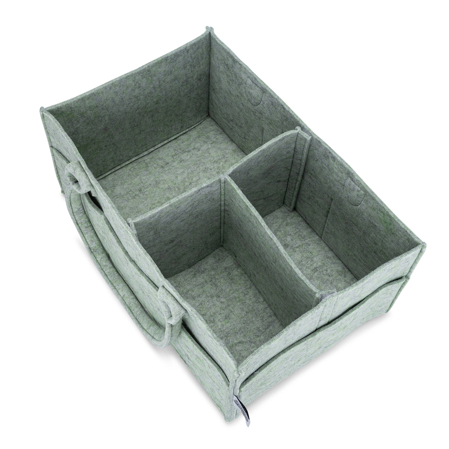 Diaper Caddy in Sage Green