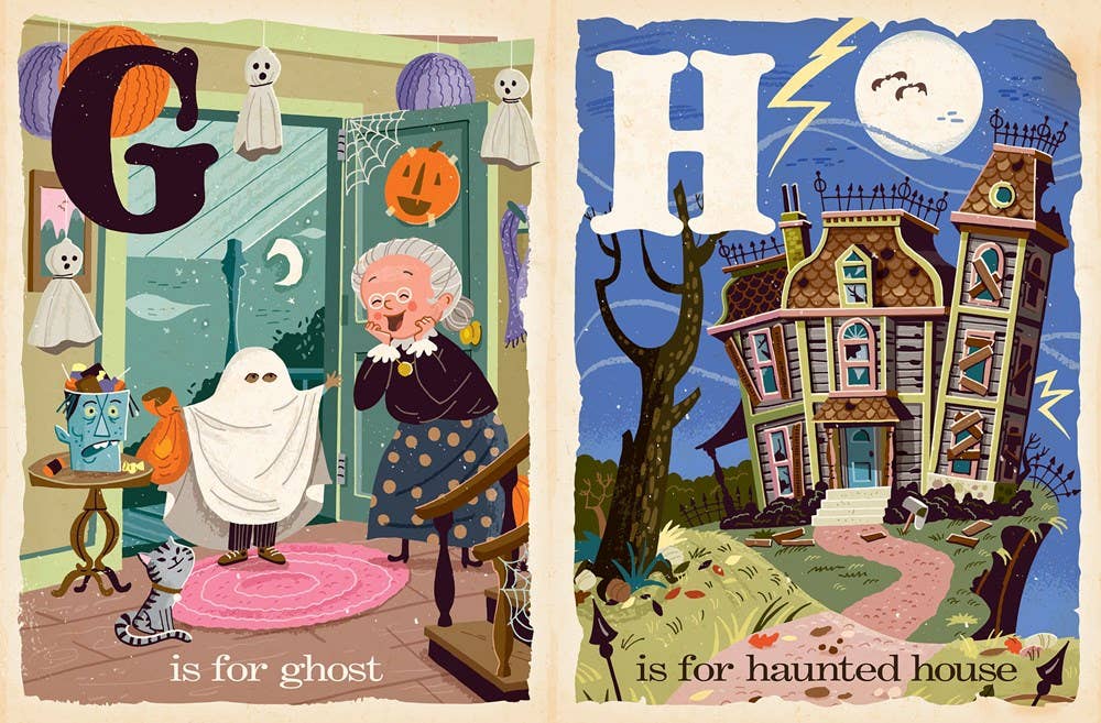 "B is for Boo: A Halloween Alphabet" Board Book