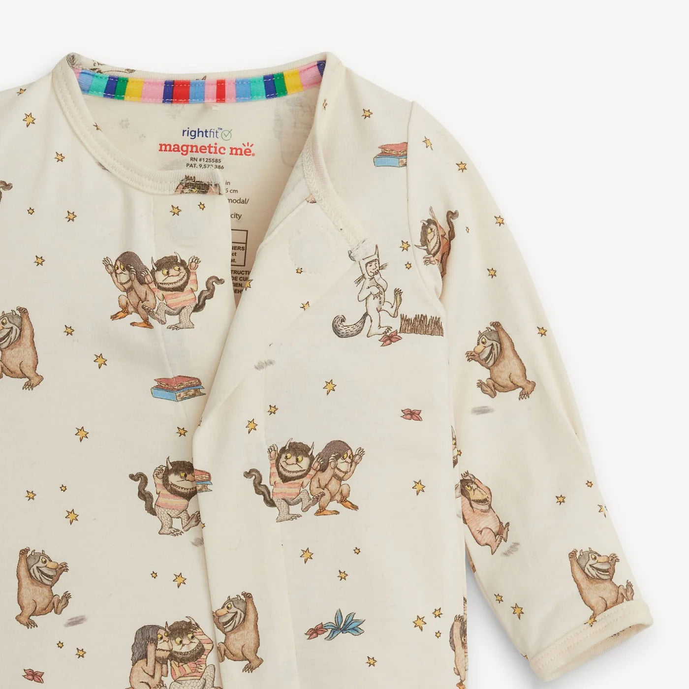Where the Wild Things Are Right Fit Footie