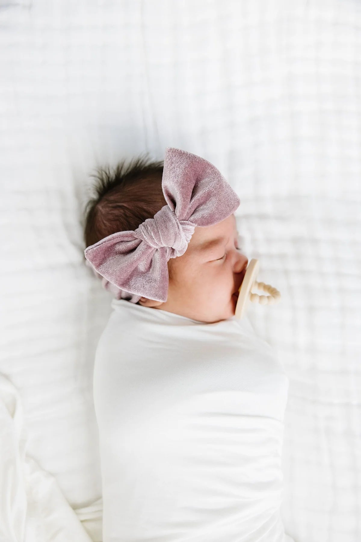 Velvet Knot Headband (Iris)