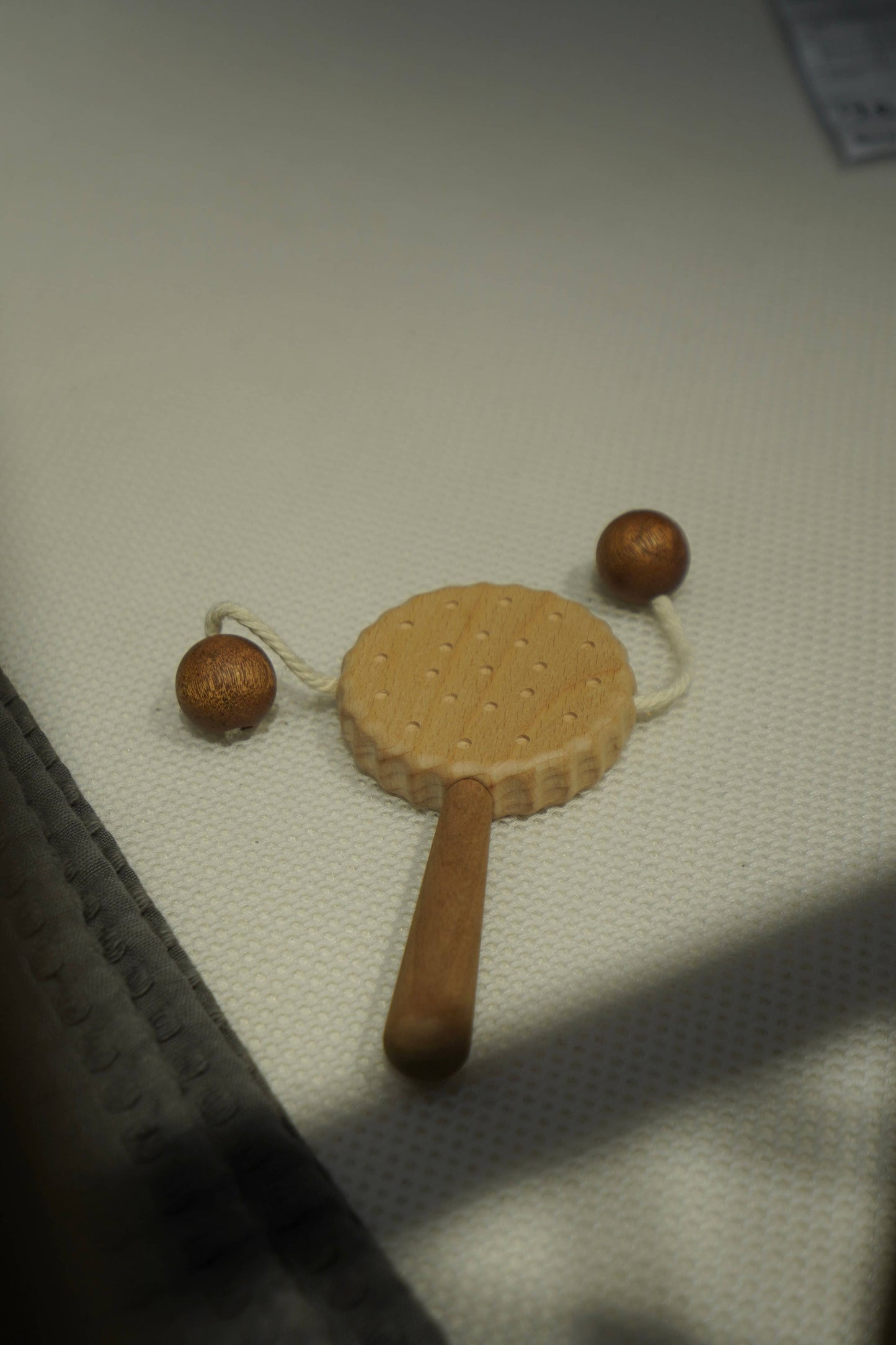 Cookie Shaped Wooden Drum