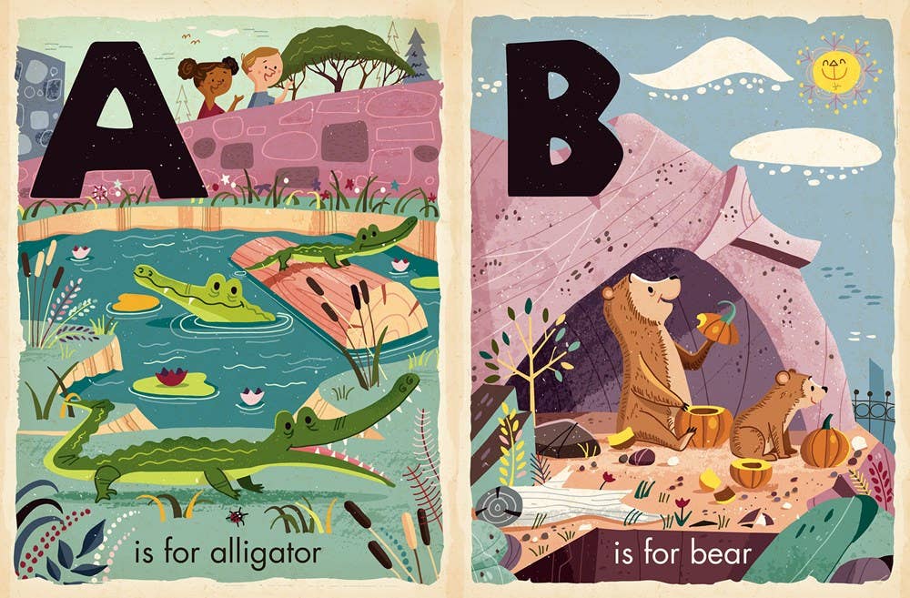 "Z is for Zoo: Alphabet" board book