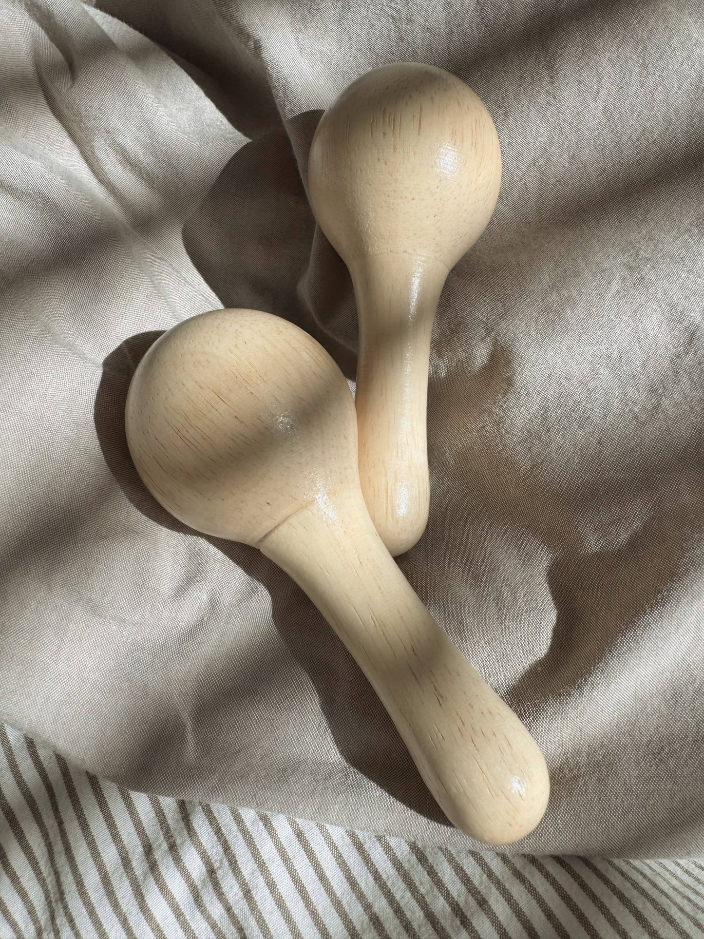 Baby Wooden Maracas