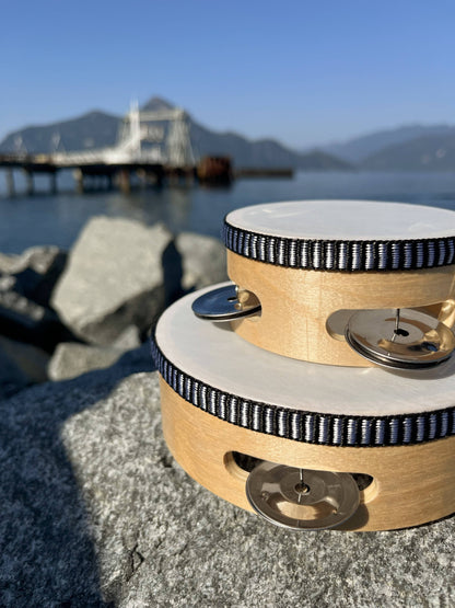 Baby Wooden Tambourine