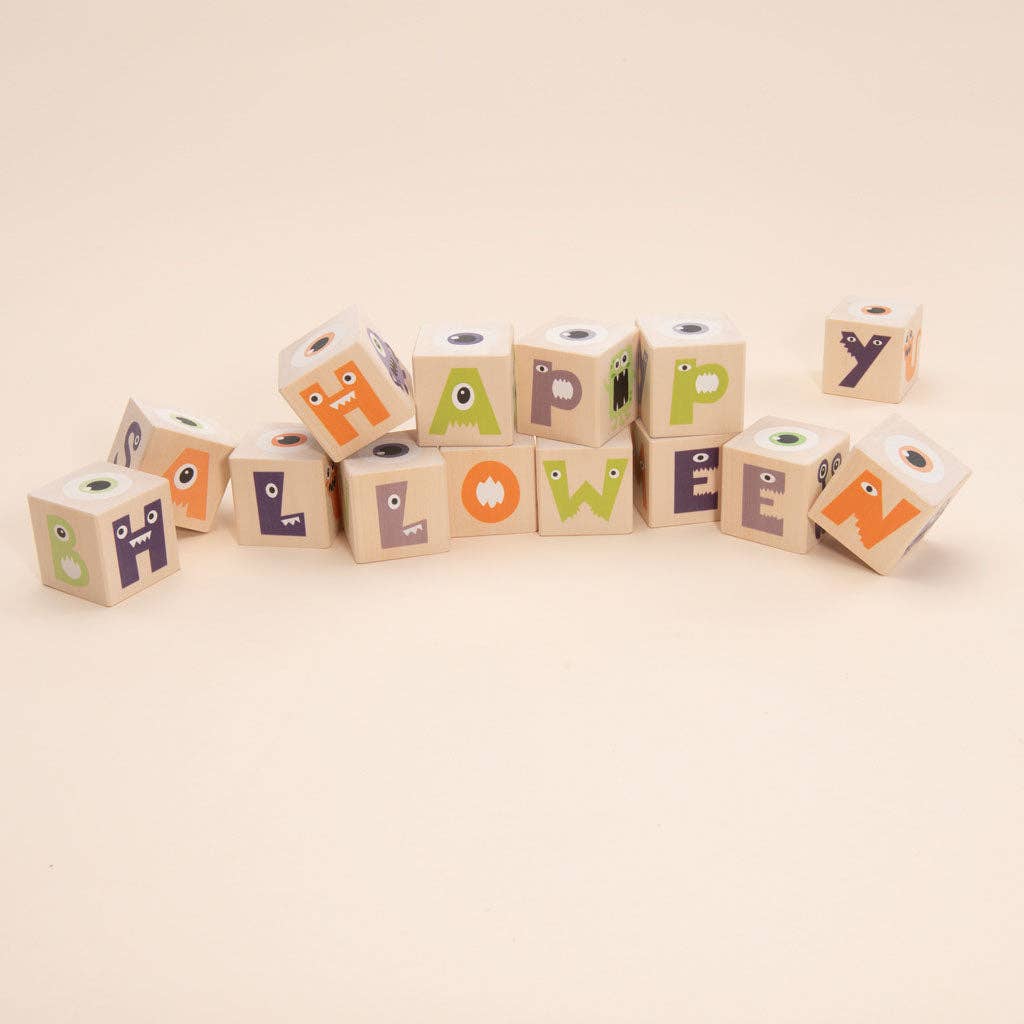 Happy Halloween ABC Blocks