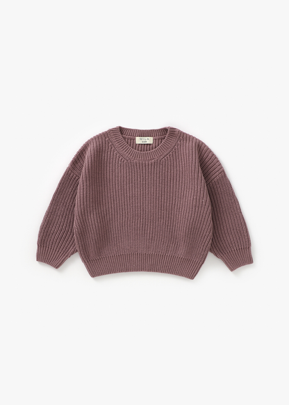 Chunky Knit Sweater | Fig