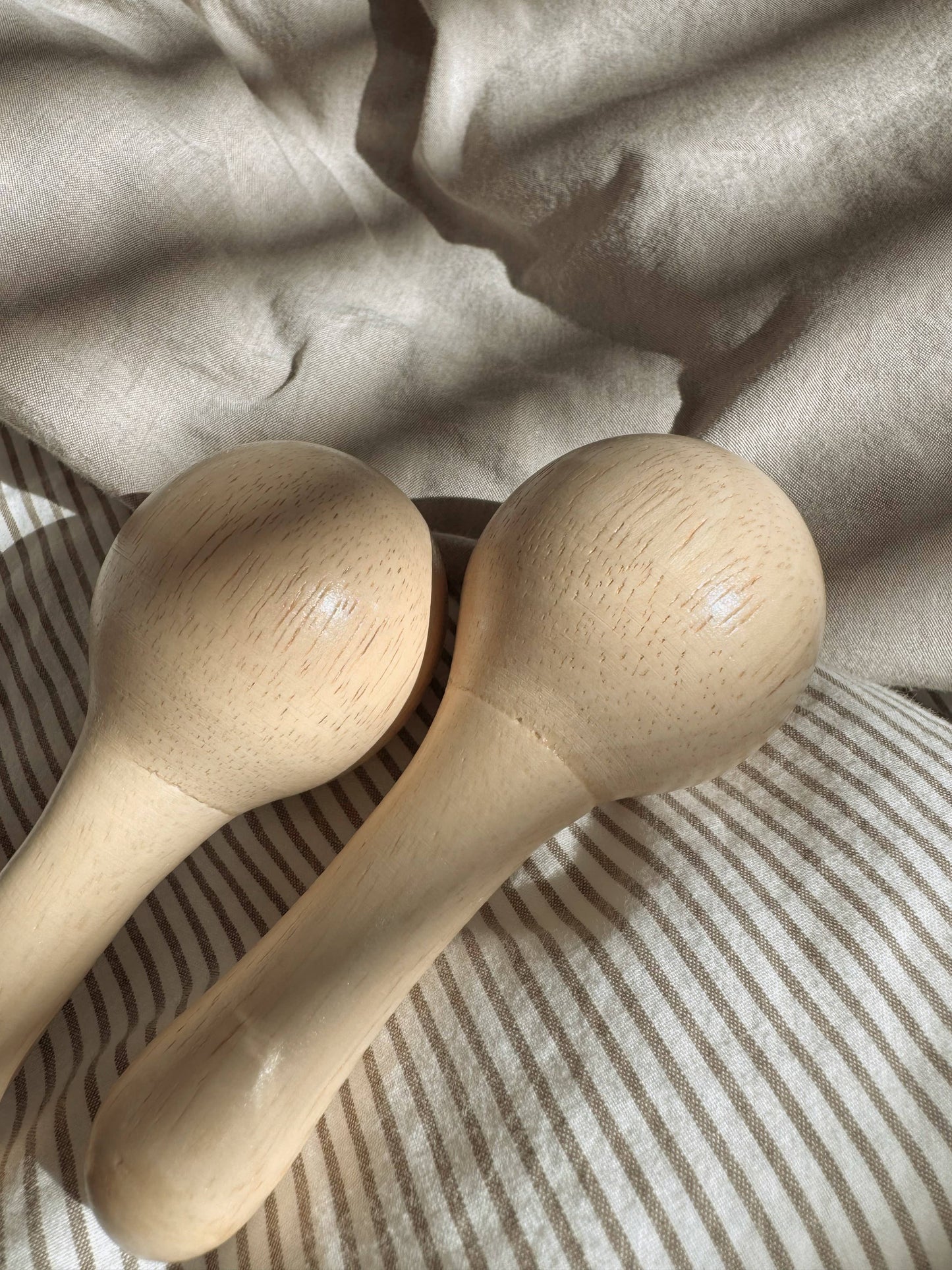 Baby Wooden Maracas