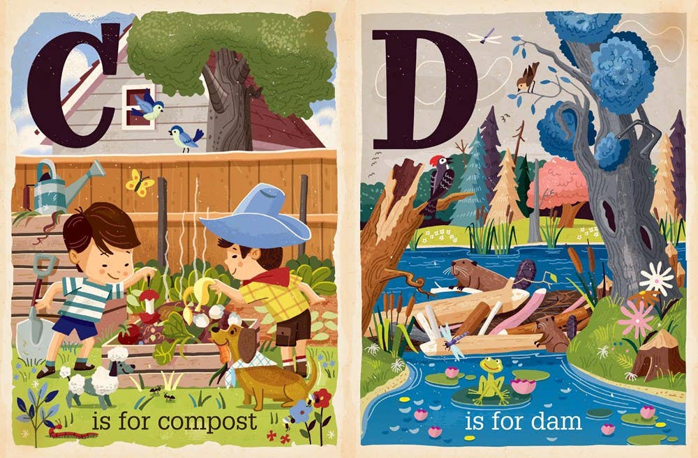 "E is for Earth" Board Book