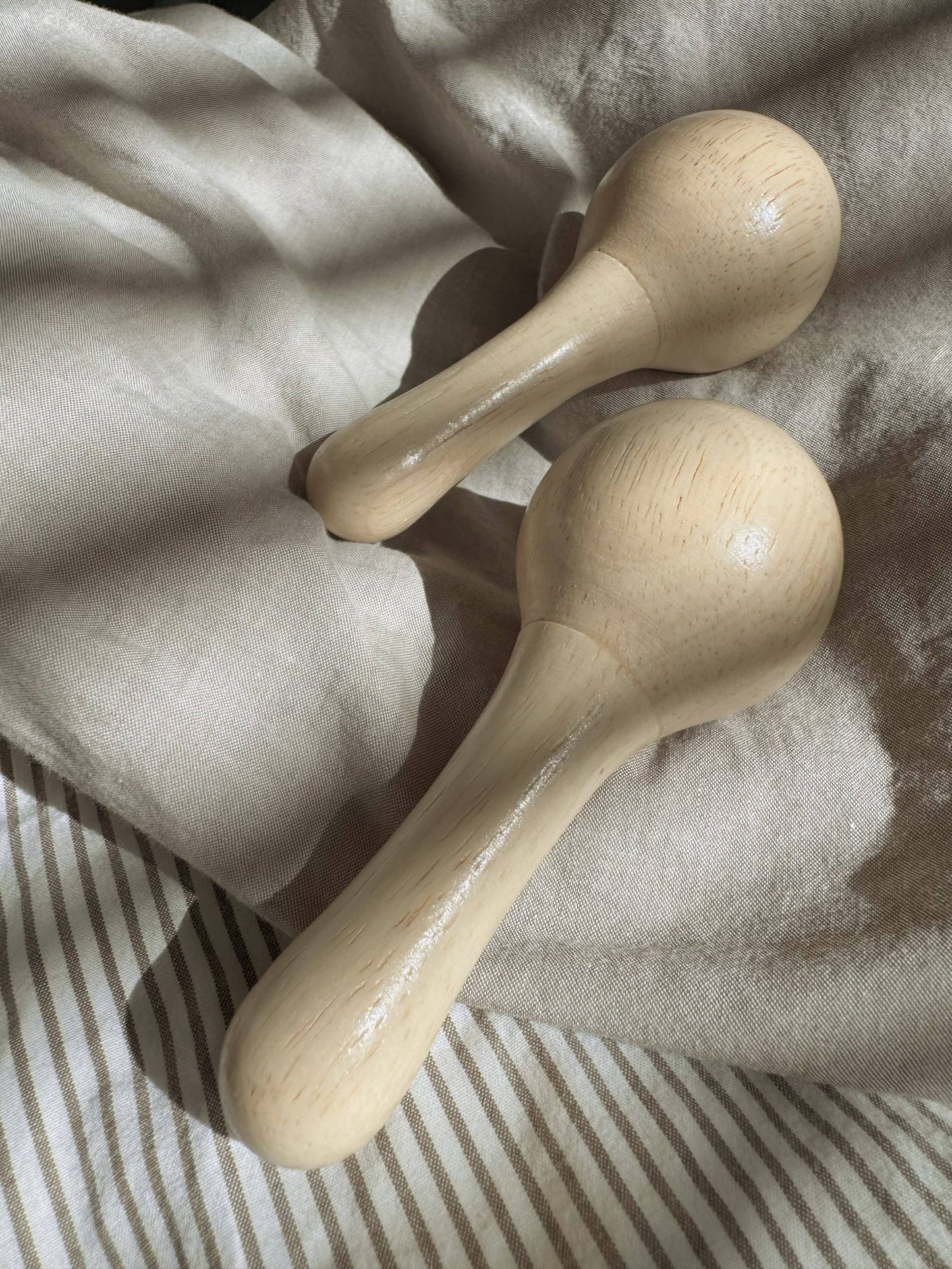 Baby Wooden Maracas