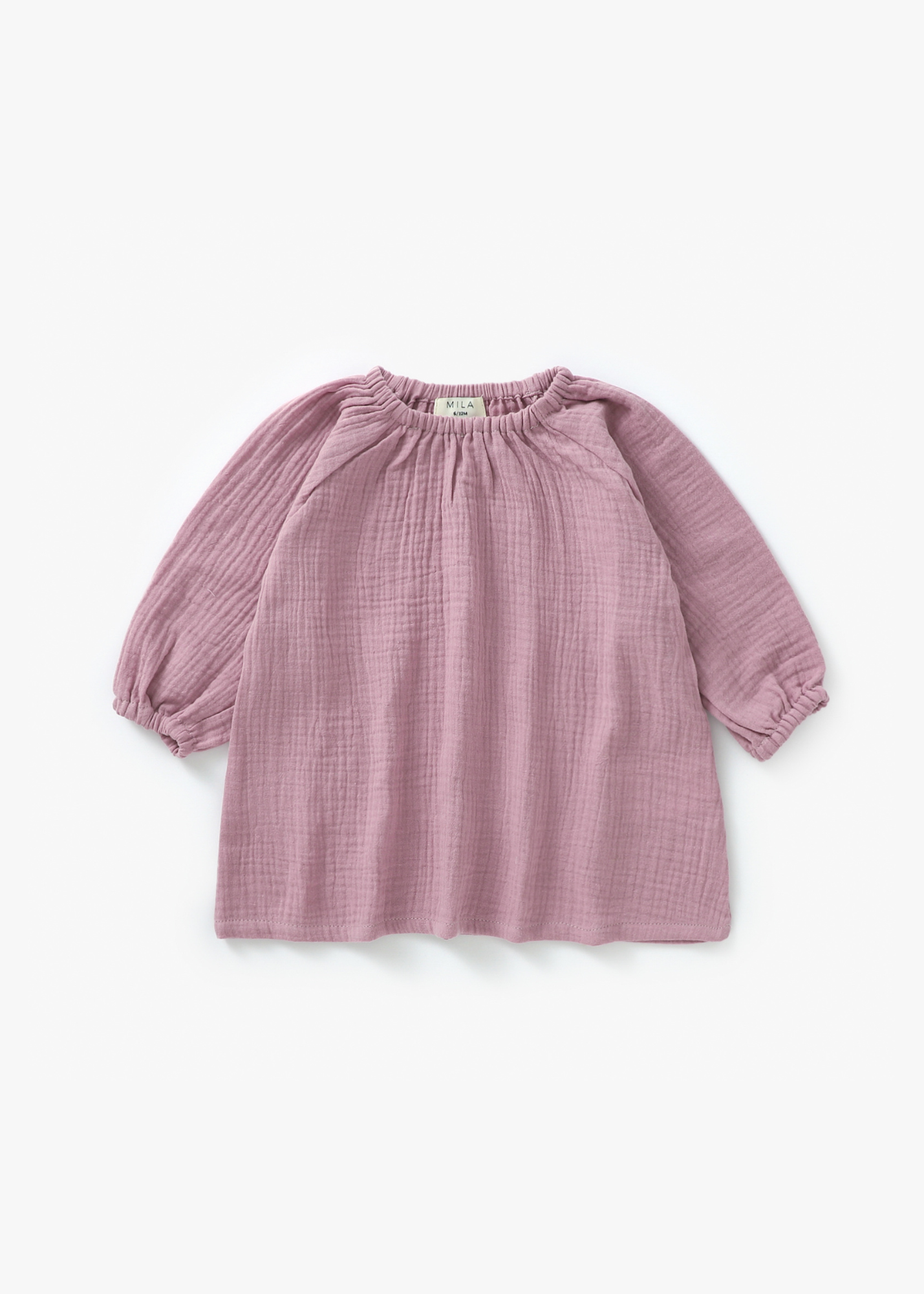 Gathered Dress | Mauve