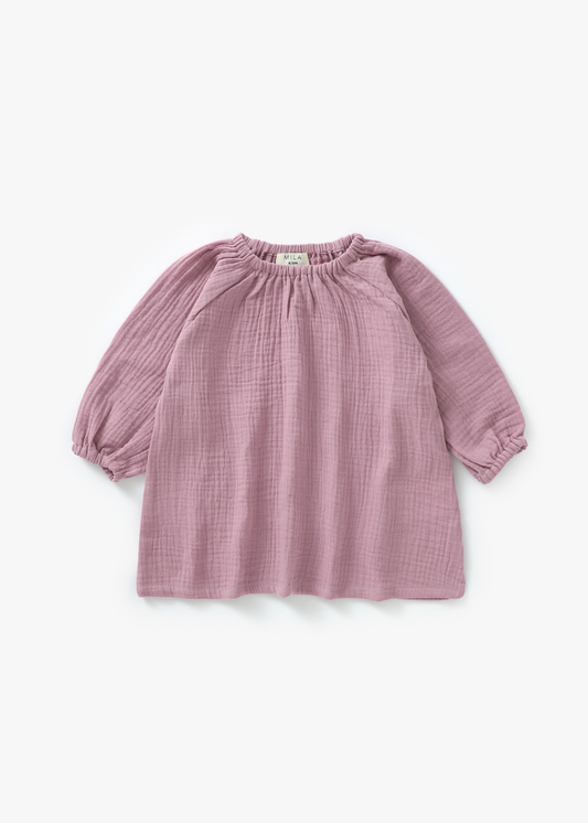 Gathered Dress | Mauve