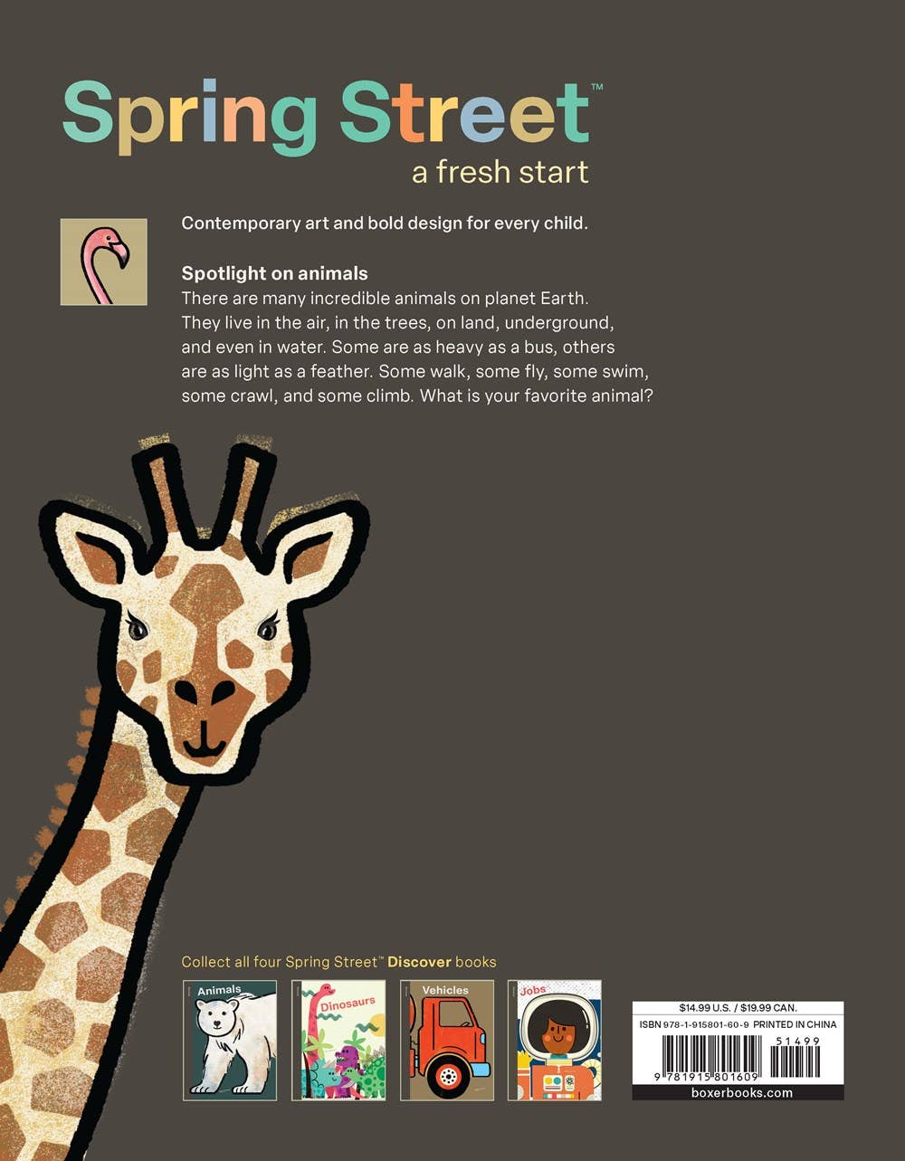 Spring Street Discover: "Animals" by Boxer Books