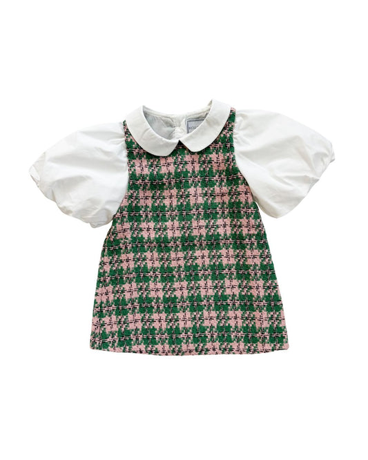 Jane Dress (Pink Plaid)