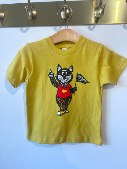 Wolfpack T-shirt (Mustard)