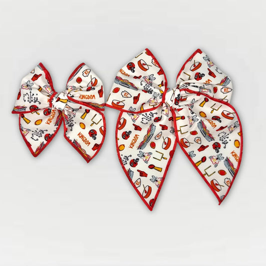 Kingdom Print Bow