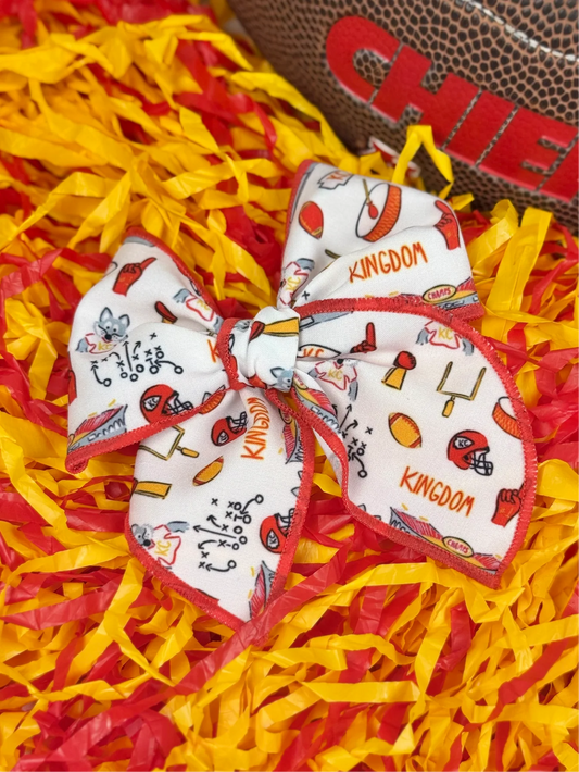 Kingdom Print Bow