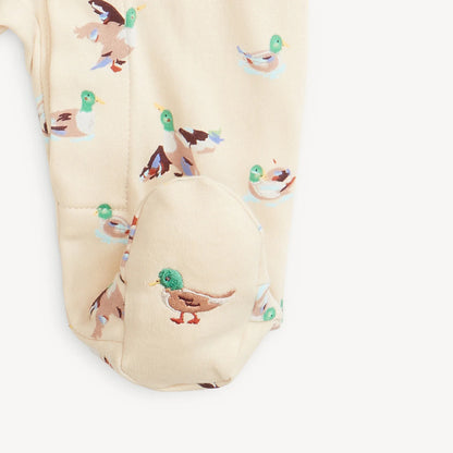 Quack Me Up Organic Cotton Footie