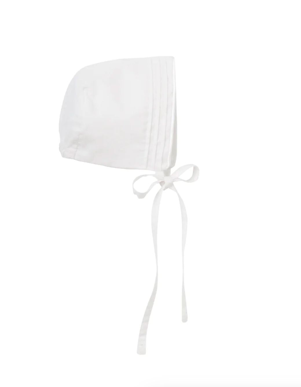 Boys' Gown & Bonnet Christening Set in White