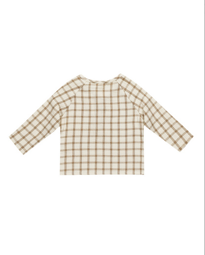 Zion Shirt || Cinnamon Plaid