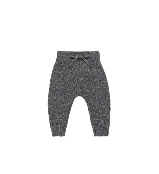 Knit Pant || Heathered Indigo