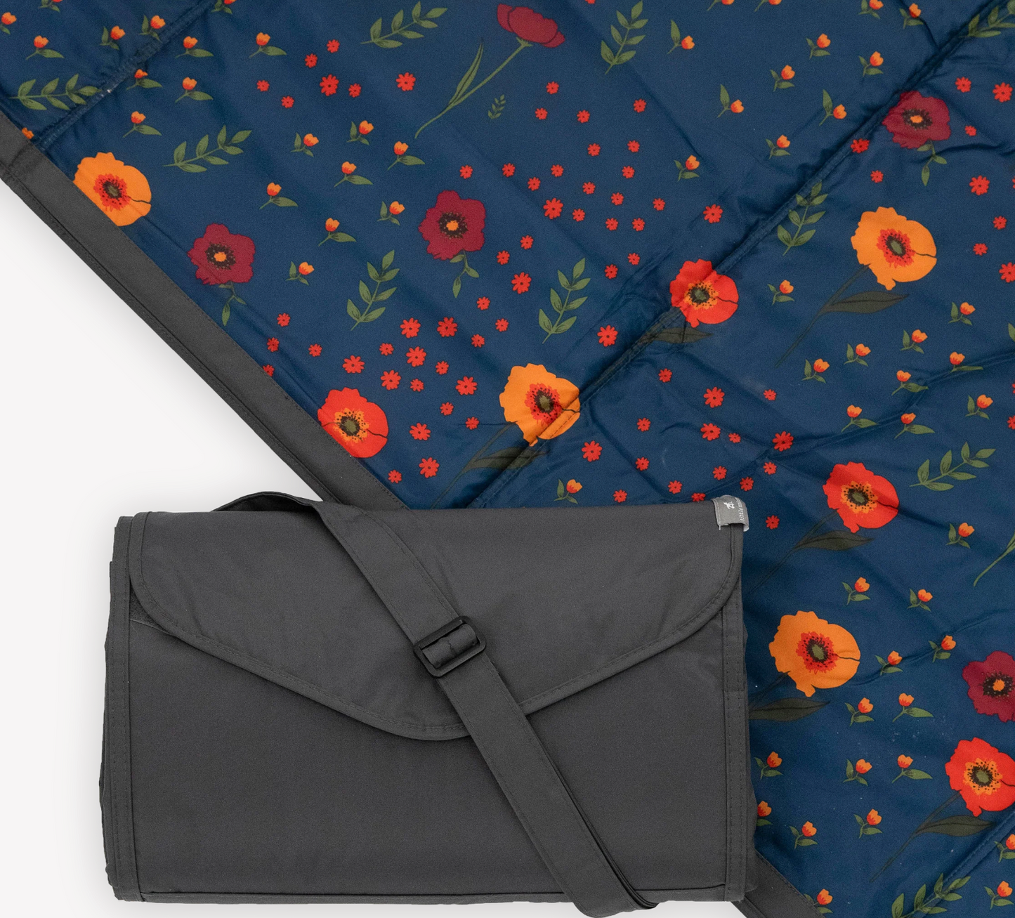 Outdoor Blanket - Midnight Poppy