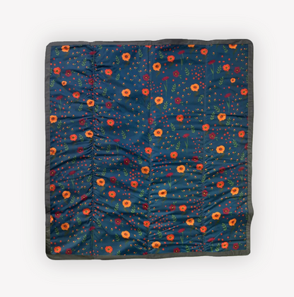 Outdoor Blanket - Midnight Poppy