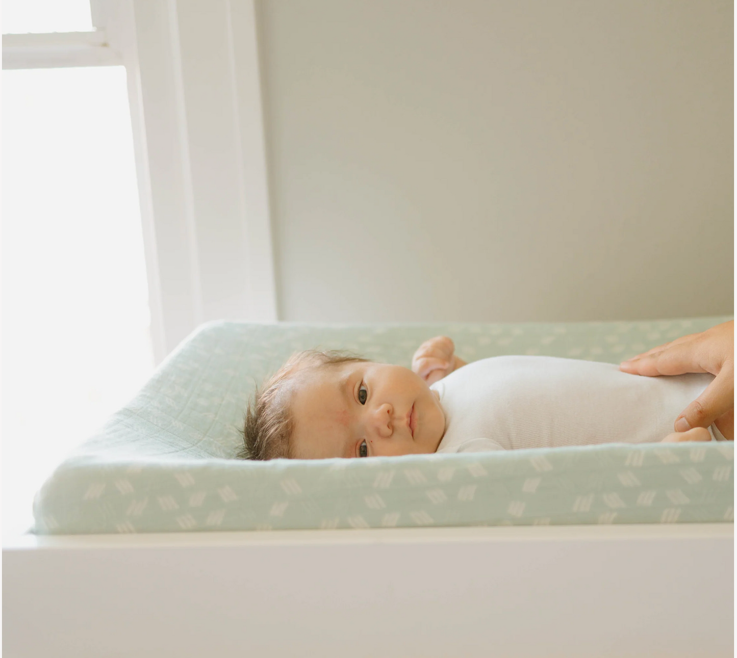 Cotton Muslin Changing Pad Cover