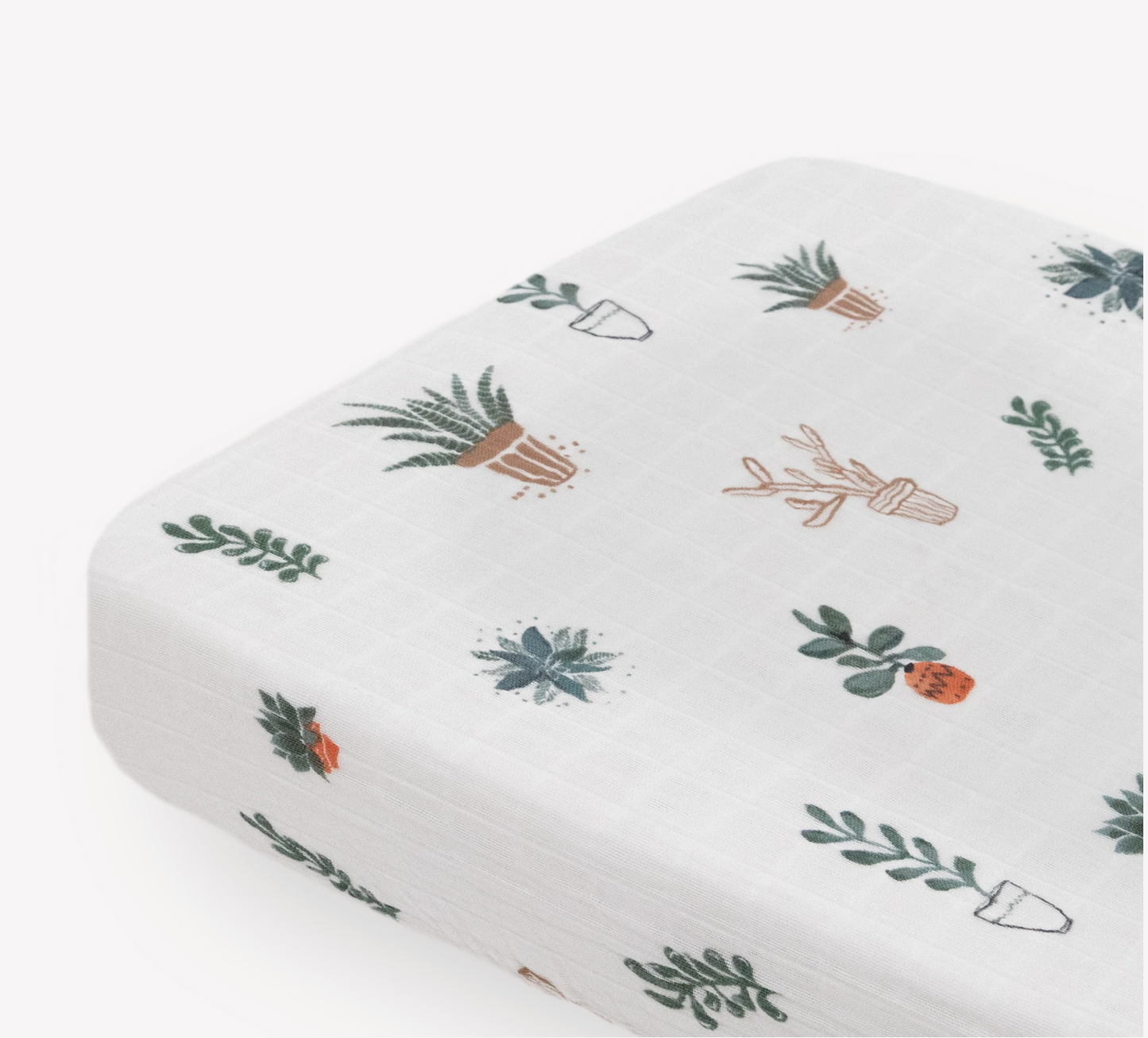 Cotton Muslin Changing Pad Cover