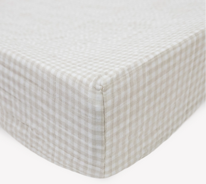 Cotton Muslin Changing Pad Cover