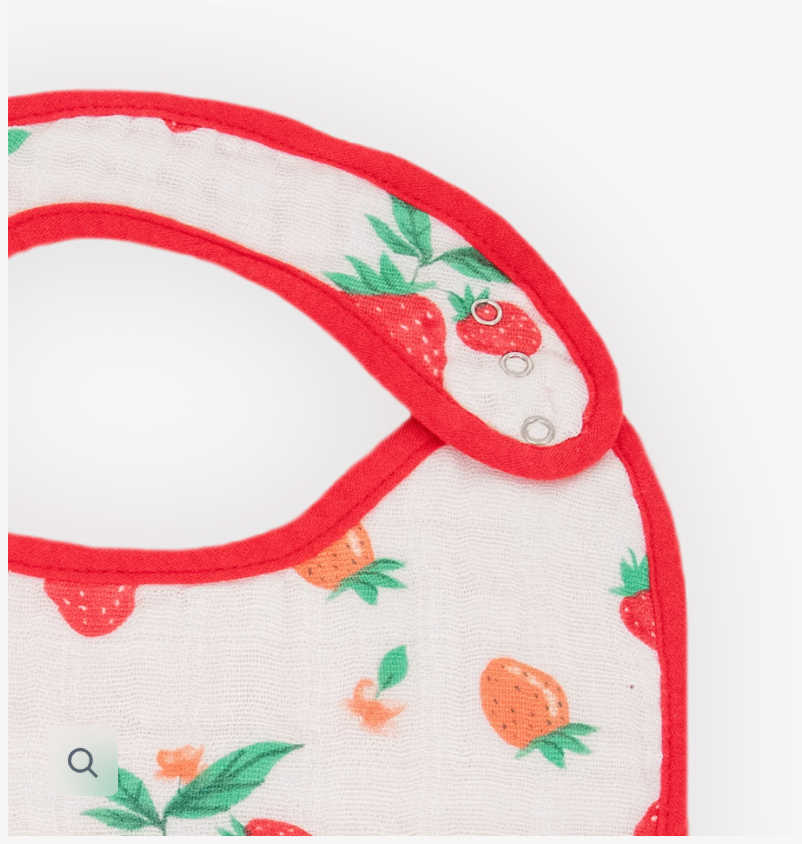 Muslin Bibs - Berry Lemonade