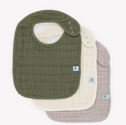 Muslin Bibs- Fern