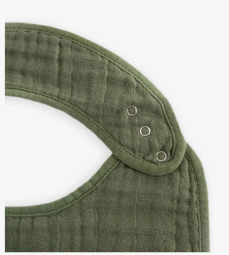 Muslin Bibs- Fern